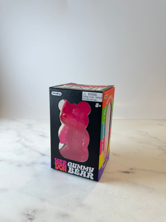 NeeDoh Pink Gummy Bear
