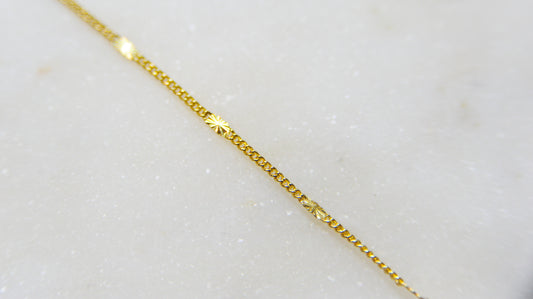 Gold Necklace Chain (chain only)
