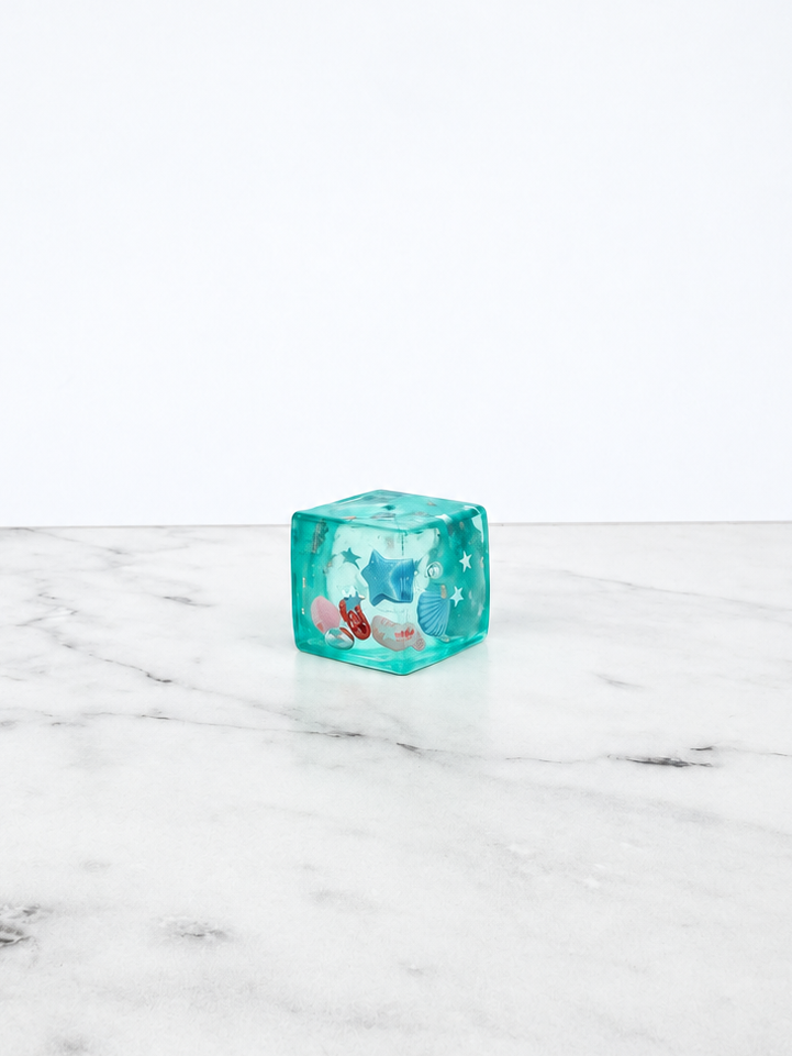 Sous l'océan - Cube à presser 🐚🩵