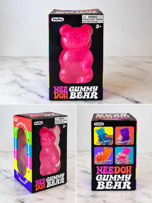 NeeDoh Pink Gummy Bear