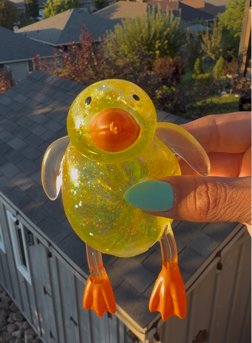 Squishy Sparkle Duck