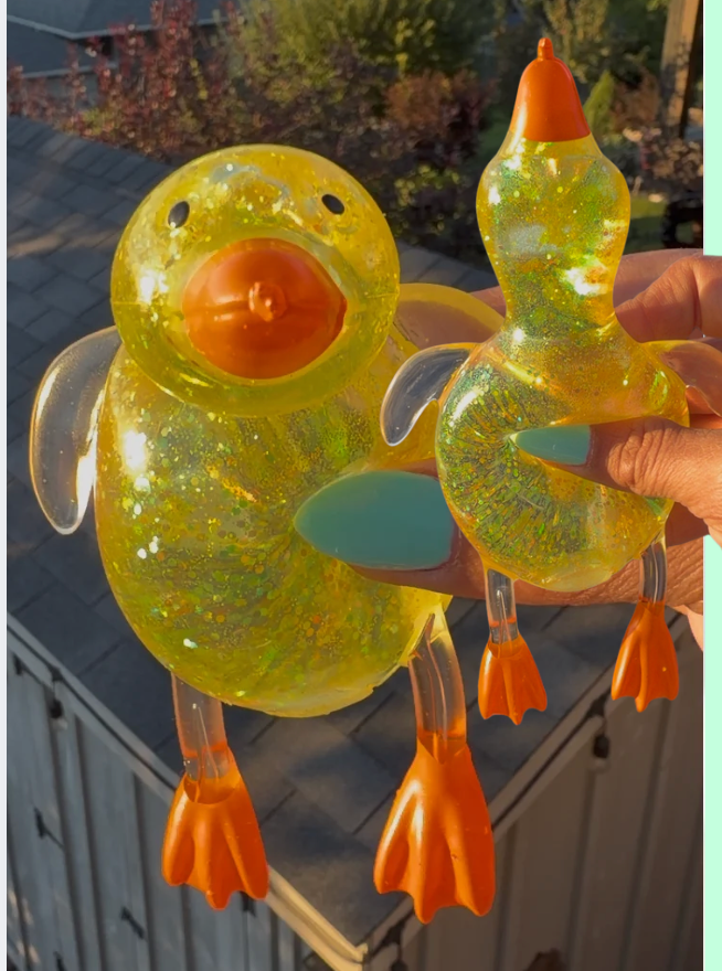 Squishy Sparkle Duck